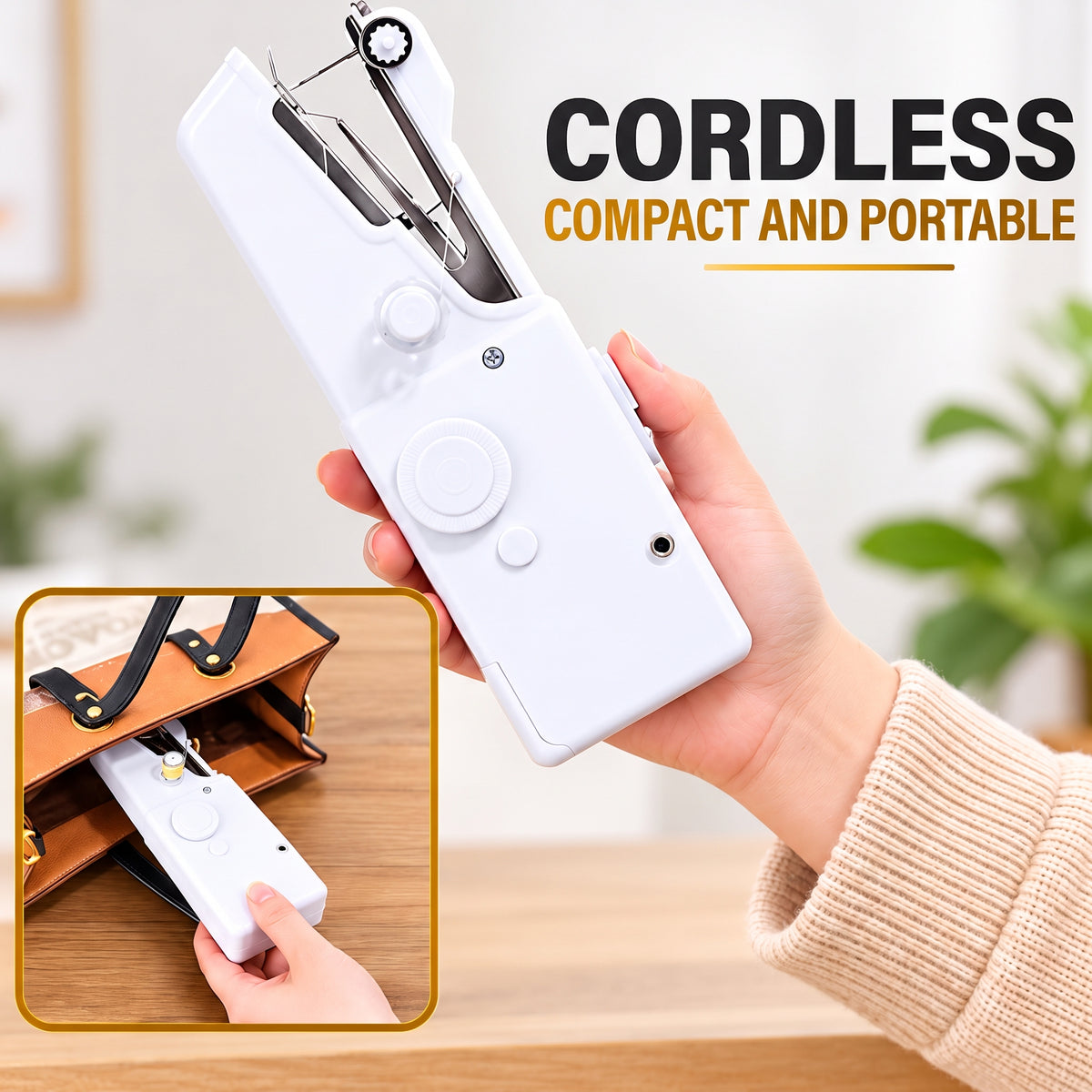 Mini Handheld Sewing Machine